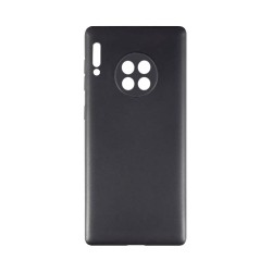 Capa de Silicone para Huawei Mate 30 Preto Capa de Silicone para Huawei Mate 30 Preto